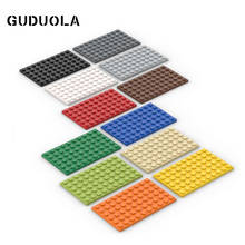 Guduola-Placa de partículas pequeñas 6x10 3033 MOC, montaje de piezas de bloques de construcción, placa de base/tablero bajo/ladrillo bajo, 10 unids/lote 2024 - compra barato
