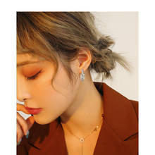 New Korean Fashion Silver Color Earrings For Women Personality Geometry Metal Vintage Statement Earring 2021 Trend Party Jewelry 2024 - buy cheap