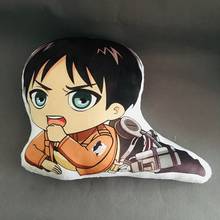 Attack on Titan Printing pillow plush Toy Levi Ackerman Cushion pillow stuffed doll double sided pillowcase toy Gifts 2024 - buy cheap