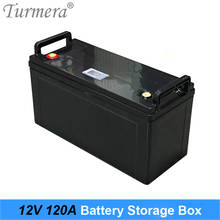 Turmera-caixa de armazenamento de bateria 12v, indicador para bateria lifepo4 3.2v, ah, ah, sistema de energia solar ou fonte de alimentação ininterrupta 2024 - compre barato