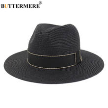 Chapéu tipo panamá, chapéu de verão para homens e mulheres 2024 - compre barato