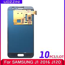 Pantalla LCD 100% probada para Samsung Galaxy, montaje de digitalizador con pantalla táctil, J120F, J120M, J120H, J120, 2016, 10 unids/lote 2024 - compra barato
