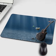 Cool Pattern for Music Lover Amateur Guitar Images Mousepad Computer Mini Pc Notebook Tabllt Gamer Gaming Mouse Pad Mat 2024 - buy cheap