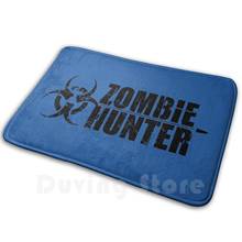 Alfombra de cazador de zombis, alfombrilla antideslizante para dormitorio, monstruo, Apocolypse, cazador, Prepper 2024 - compra barato