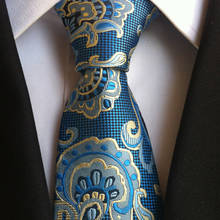 Men Jacquard Striped Plaid Paisley Flower Polyester Wedding Party Holiday Arrow Neck Tie 8cm Floral Silk Business Necktie Cravat 2024 - buy cheap