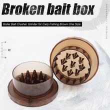 Carp Fishing Bait Crusher Boilie Grinder Boxes Portable Carp Fishing Accessories Outdoor Portable Easy Fishing Carrying 2024 - buy cheap