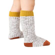 Calcetines de algodón para bebés y niños recién nacidos, calentadores suaves y cálidos para piernas, antideslizantes, de 0 a 5 años, para Otoño e Invierno 2024 - compra barato