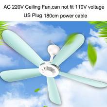 220V Mini Silent Household Dormitory Bed Electric Hanging Timing Fan Ceiling Fan  2024 - buy cheap