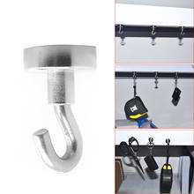10Pcs Magnetic Hanging Hooks Hold 5.5kg Strong Magnet N52 Neodymium Strong Rare Earth magnet Hanger for Home Kitchen Wall Hook 2024 - buy cheap