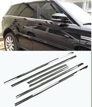 Stainless steel Exterior Window Sill Lid Trims for Range Rover Sport 2014 2015 2016 2017 2018 Car Styling 2024 - buy cheap