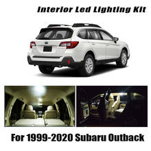 Canbus para subaru outback be bh, bl bp, br bs 2004-2012, acessório de iluminação da placa de carro, led, luz interior do veículo 2024 - compre barato