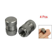 4 Pcs Dark Gray Alloy Car Bicycle Tire Tyre Wheel Valve Dust Caps Covers 2024 - buy cheap