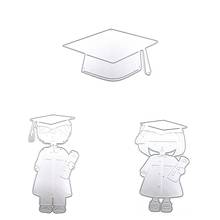 DIY Graduate Style Cutting Dies Embossing Stencil Template for Scrapbooking Embossing Paper Card Making 2024 - buy cheap