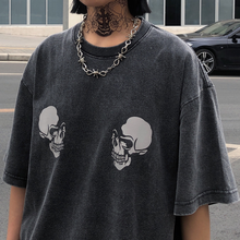 2021ss Summer Style Reflective Skull T shirt Men Women Travis Scott Cactus Jack Top Tees T-shirts clothing 2024 - buy cheap
