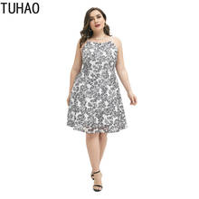 TUHAO 2020 летнее кружевное женское Повседневное платье большого размера 4XL 3XL платье принцессы элегантные кружевные платья Женская одежда WM09 2024 - купить недорого