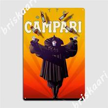 The Clown Campari Poster Metal Signs Wall Cave Club Bar personalized Plates Tin sign Posters 2024 - buy cheap