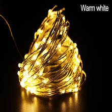 Decoraciones navideñas para el hogar, guirnalda de luces de hadas para decoración de árbol de Navidad, Año Nuevo, 2020 2024 - compra barato