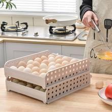 Double-layered Egg Storage Drawer Box Refrigerator Egg Storage Case Kitchen Office Table Pull Out Organizer Holder 2024 - buy cheap