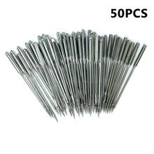 50pcs/lot Sewing Needles Assorted Home Silver Sewing Machine Needles Craft For Some Old Household Sewing Machines Tool 2024 - buy cheap