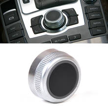 Cubierta de interruptor giratorio para Menú principal de Audi, accesorio Multimedia de cromo MMI 4F0919069, para A6, A8, S6, S8, Q7, RS6, 2004 ~ 2010, 2011 2024 - compra barato