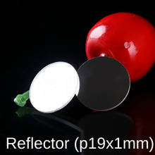 Reflector  19mmx1 Aluminum Film Reflector Can Be Customized High Light Transmission Reflectance Imported Glass round Plate 2024 - buy cheap