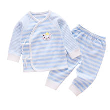 Newborn Baby Boys Pajamas 2020 Spring Autumn Cotton Soft Full Sleeve Tops+Long Pants 2Pcs/Set Toddler Girls Sleep Clothes Casual 2024 - buy cheap