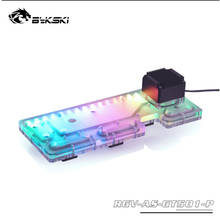 BYKSKI Acrylic Board Water Channel Kit Solution for ASUS TUF GAMING GT501 Computer Case for CPU/GPU Block Support DDC Pump RGB 2024 - buy cheap