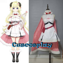 Anime vtuber hololive tsunomaki watame batalha terno uniforme cosplay traje role play outfit para halloween carnaval festa fantasia 2024 - compre barato