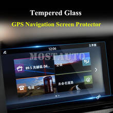 8.0" Tempered Glass GPS Navigation Screen Protector For Jaguar F-TYPE 2013-2018 1pcs Car Accessories Interior Car Decor Car Trim 2024 - buy cheap