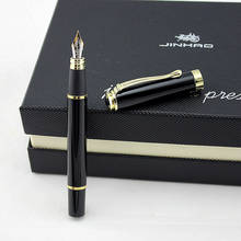 Gold Clip Fine Nib Fountain Pen Jinhao 500 1pc/lot 0.5mm Student Practice Calligraphy Ink Pens School Office Supplies 2024 - buy cheap