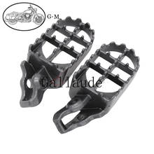 Pedaleira de aço para honda cr125r cr250r crf250r crf250r crf250x crf250x crf450r crf450x 2024 - compre barato