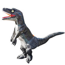 Disfraz inflable Velociraptor para adultos, disfraz de fiesta de Halloween, t-rex, Raptor, para hombre y mujer, novedad de 2020 2024 - compra barato