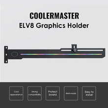 ELV8-Soporte de tarjeta gráfica Vertical LED para ordenador, soporte de GPU de 3 pines, ARGB, RGB, direccionable, longitud ajustable, accesorios para PC 2024 - compra barato