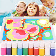 Crianças conjunto de pintura acrílica pintura diy pintura flutuante doodle brinquedos educativos pintura por número recargas tb venda 2024 - compre barato