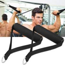 Juego de bandas de resistencia para entrenamiento muscular, manijas de cuerda para puerta de espuma, equipo de Fitness, Yoga, ejercicio, accesorios de gimnasio 2024 - compra barato