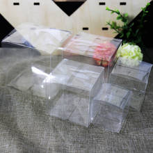 10pcs Multi Size Transparent Candy Box Plastic Clear PVC Storage Box Candy Package Organizer DIY Birthday Wedding Favor Gift Box 2024 - buy cheap