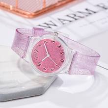 Reloj inteligente deportivo de silicona para niños y niñas, pulsera de cuarzo de camuflaje rosa, regalos para estudiantes 2024 - compra barato