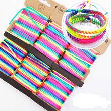 5 yard 2.5mm Multicolored gradient hand rope braided wire DIY Wedding Birthday Wedding Decoration Rattan Gift Bouquet Packaging 2024 - buy cheap