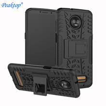 PC TPU 2 In One Hybrid Case For Moto G6 Plus 2018 G7 Play Power Case E5 Play Z3 Play E4 M X4 C G5 G4 Covers 2024 - buy cheap