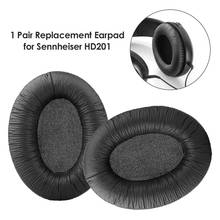 Headphones Ear Pads Replacement Cushion for Sennheiser HD201 HD180 HD201S Wireless Wired Headphone Accessories 1 Pair 2024 - buy cheap