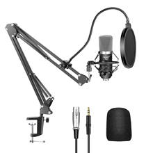 Neewer-microfone profissional 3.5m, com fio, para gravar ou transmitir online, karaoke 2024 - compre barato