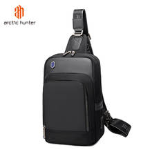 ARCTIC HUNTER 2020 Men Messenger Bag Business Travel Chest Bags for Man Casual Multifunction USB Charge Sling Pack Male Pocket 2024 - buy cheap