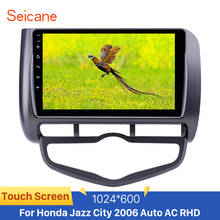 Seicane-Unidad de Radio con navegación GPS para coche, dispositivo con Android 8,1, USB, AUX, para Honda Jazz City 2006, Auto AC RHD, compatible con Carplay, OBD, TV Digital 2024 - compra barato
