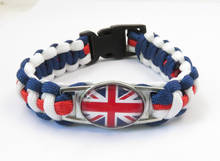 infinity love United Kingdom bracelet three colors rope bracelet hot sale Britain bangle fashion Britai man and woman bangle 2024 - buy cheap