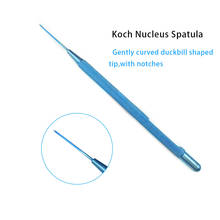 Autoclavable Koch Nucleus Spatula Titanium Ophthalmic Surgical Instrument 2024 - buy cheap