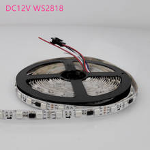 Tira de luces led RGB 5050, 5M WS2818 (versión actualizada WS2811), 30led/m, 60led/m, Cinta digital direccionable de 12V de CC 2024 - compra barato