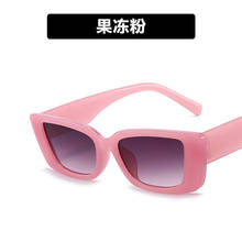 2021 Women Retro Classic polygon Sunglasses Men Women Luxury Vintage Black Mirrors Pink lens Square Sun Glasses UV400 2024 - buy cheap