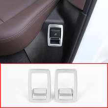 ABS Chrome Car Second Row Seat Adjustment Frame For BMW X3 2018 Car Accessories 2pcs 2024 - buy cheap