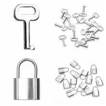 Lock Key Stainless Steel Charms For Jewelry Supplies Making Necklace Earrings Bracelets Pendants Women Men Kpop Accessories DIY 2024 - buy cheap