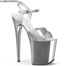 LAIJIANJINXIA New Classic 20CM Sexy Gladiator Super High Heel Platforms Pole Dance/Performance/Star/Model Shoes, Wedding Sandals 2024 - buy cheap